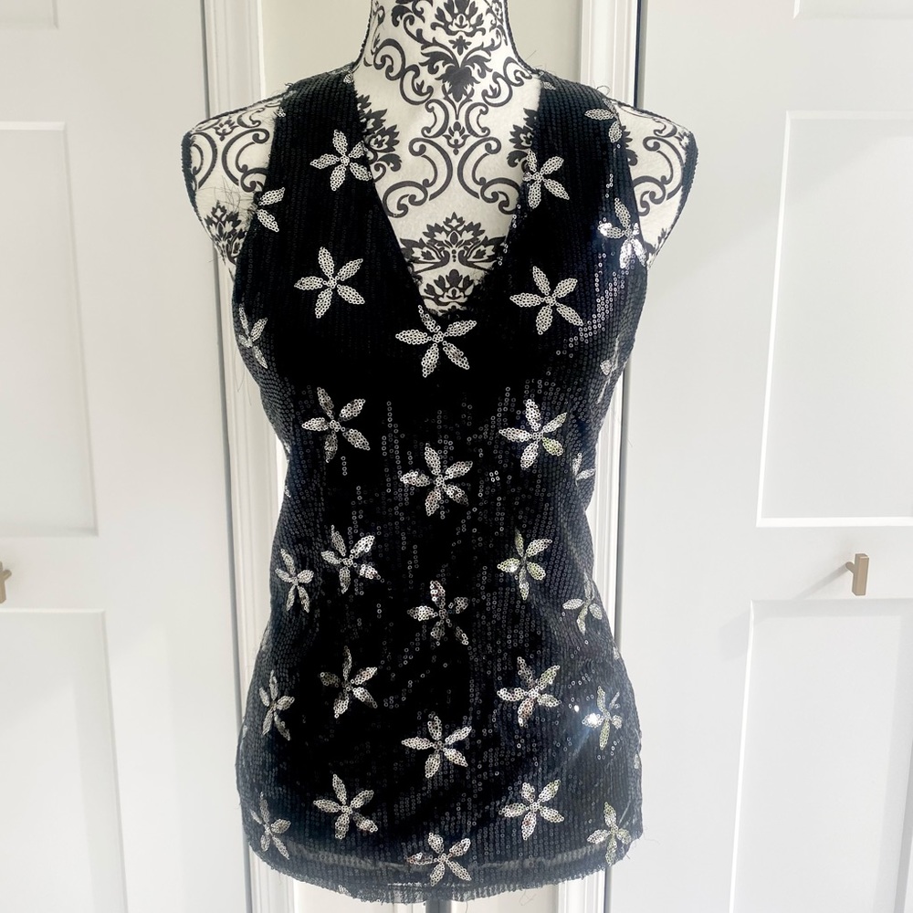Gorgeous sequin tank top